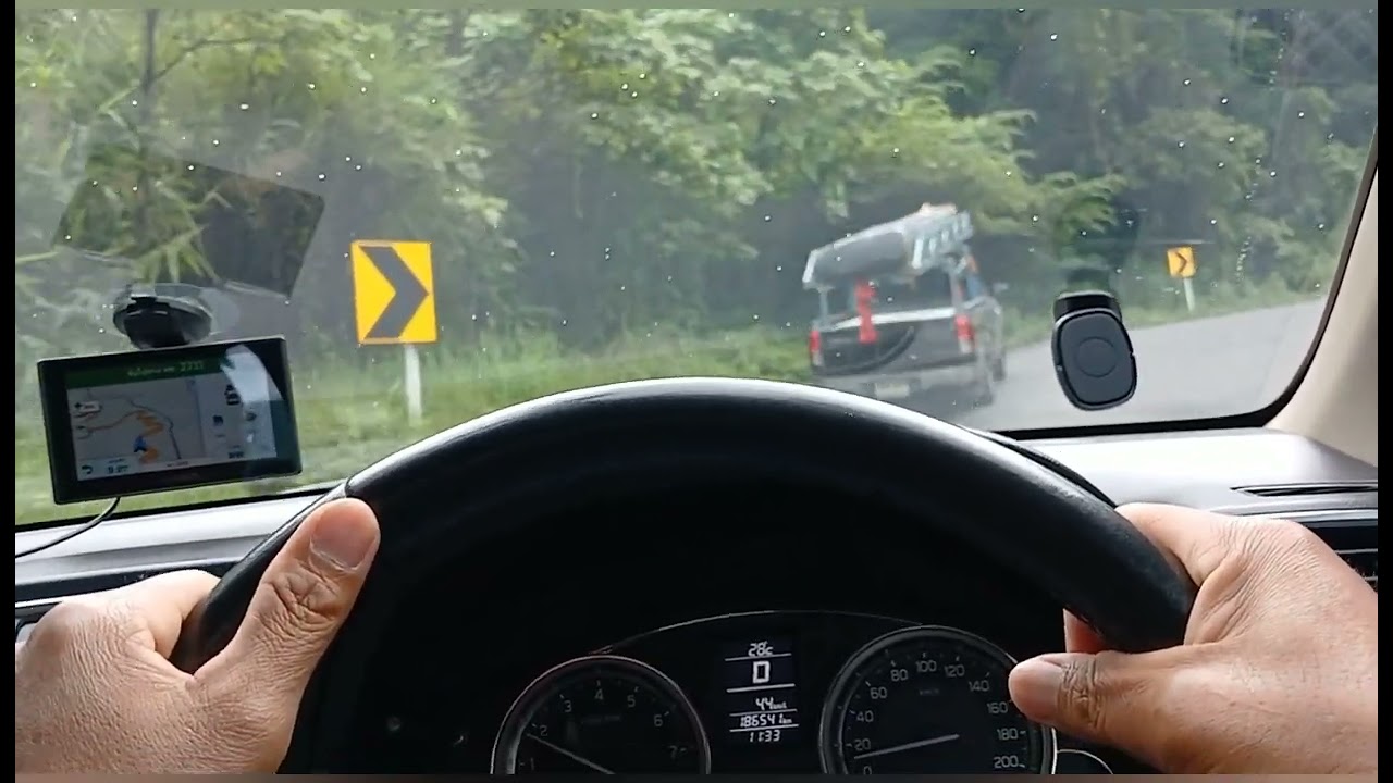 ขับรถ SUZUKI Ciaz ใช้เกียร์ D ขึ้นภูทับเบิก