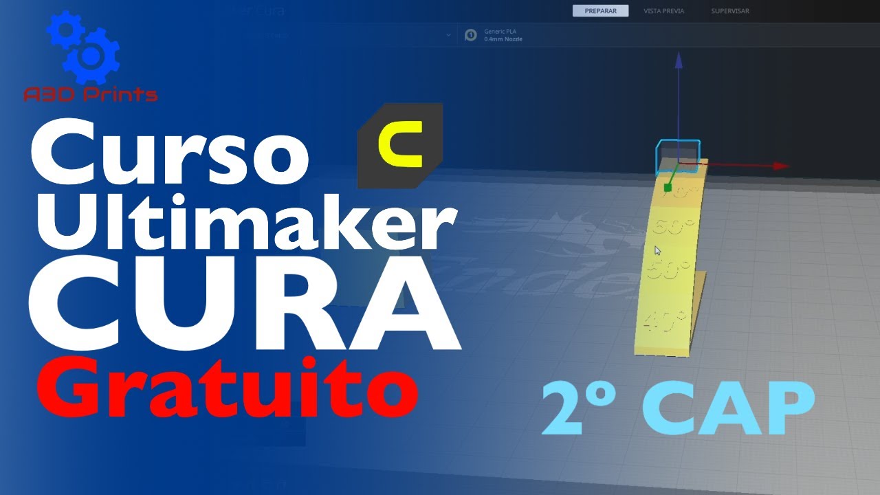 🧑‍💻Curso de impresión 3D Gratis✅ Herramientas de CURA y como usar la interfaz 2º parte