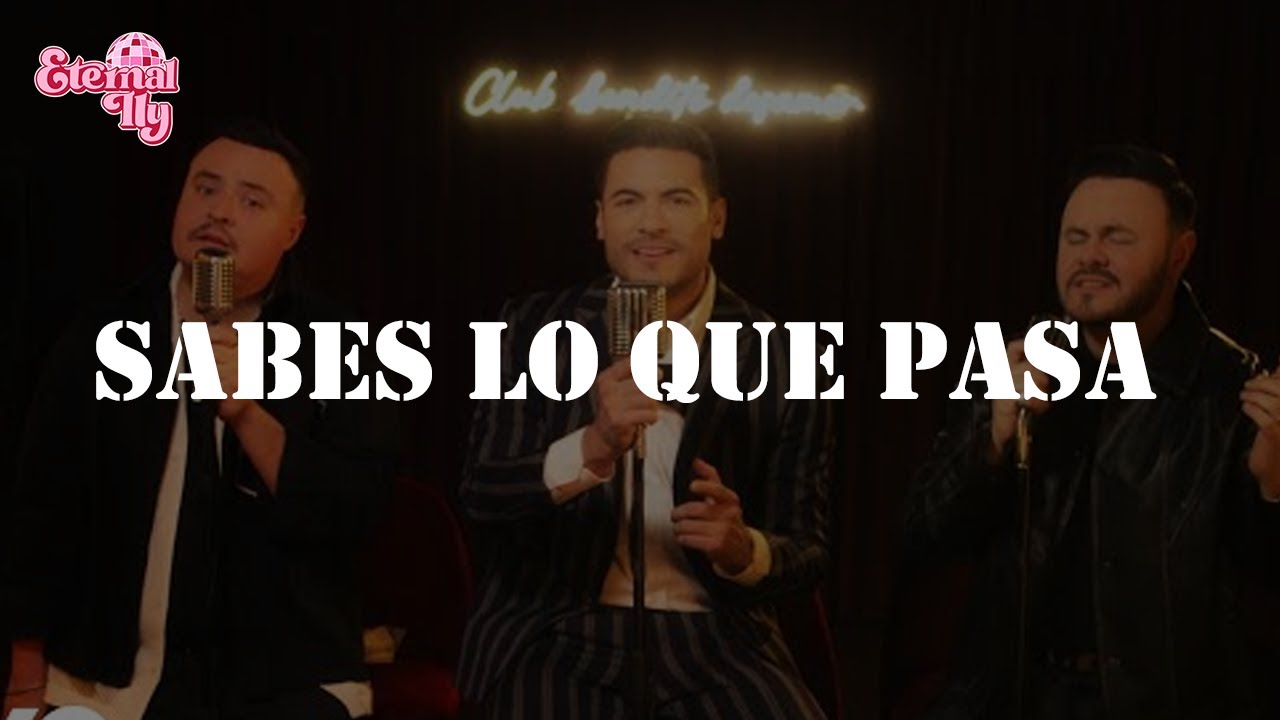 Río Roma, Carlos Rivera - Sabes Lo Que Pasa (Letra)