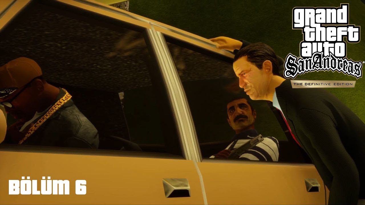GTA SAN ANDREAS: THE DEFINITIVE EDITION! BÖLÜM 6 - TEHDİTLER! [TÜRKÇE]