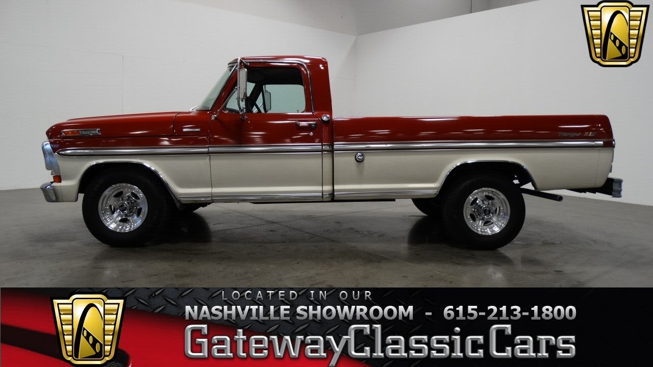 1970 Ford F250 Ranger XLT Camper Special,Gateway Classic Cars-Nashville#398
