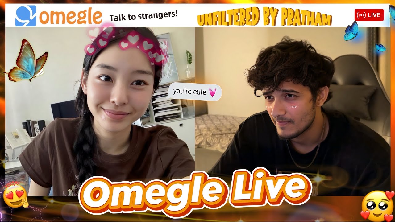 MONKEY DAILY LIVE | UnfilteredByPratham | OMETV LIVE | #omegle #ometv #monkeyapp