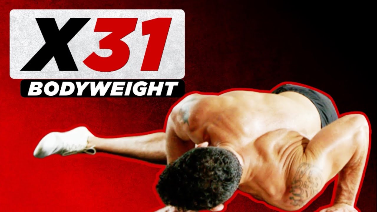 🔥X31: BODYWEIGHT Full Body Follow Along Workout at Home