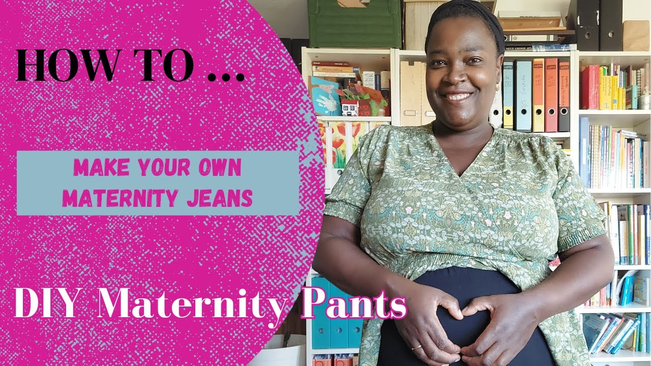 [24 ENG] #SewUpcycle23 | Sewing Tutorial | DIY Maternity Jeans