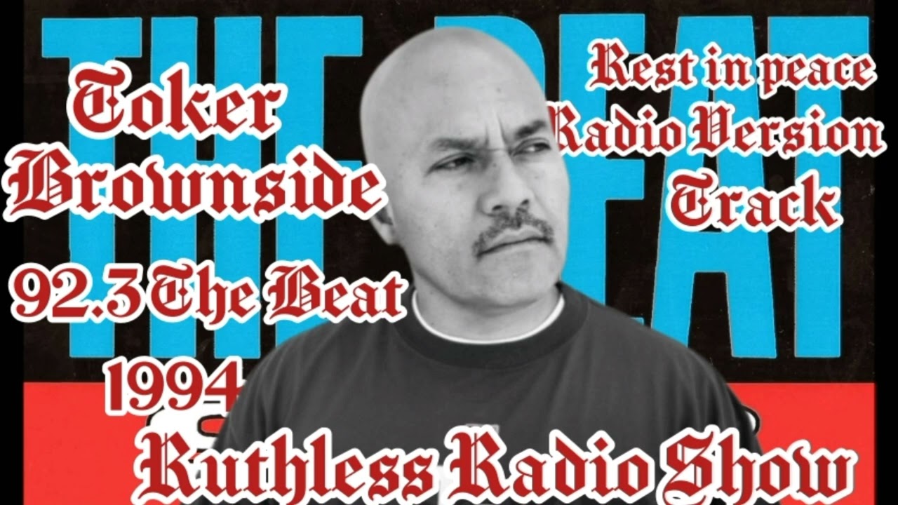 Toker BrownSide - Rest In Peace - 92.3TheBeat (Radio Version) 1994 *RARE*