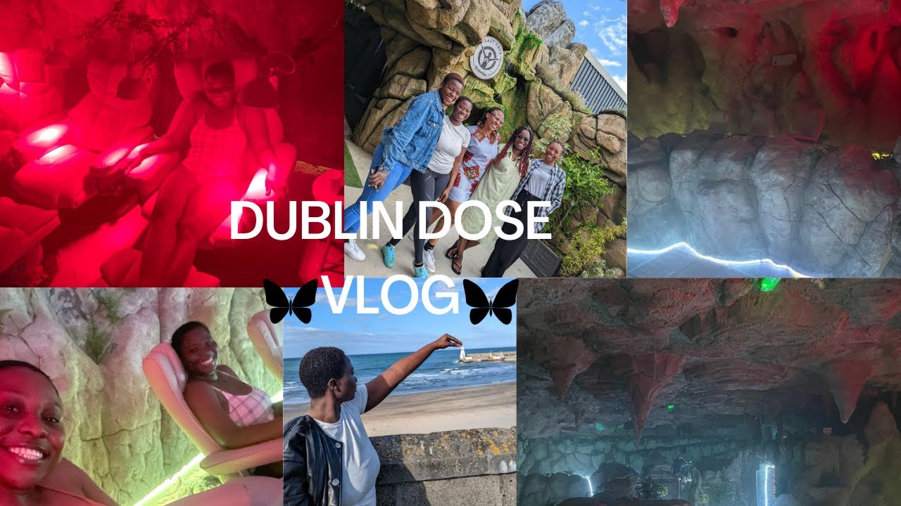 LIVING IN IRELAND🇮🇪: WE FOUND A SALT CAVE PARADISE!! PAMPERING DAY WITH THE GIRLS! SELF CARE DAY❤️