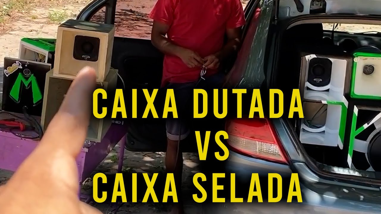 Caixa de médio selada vs dutada! Médio de 6 polegadas