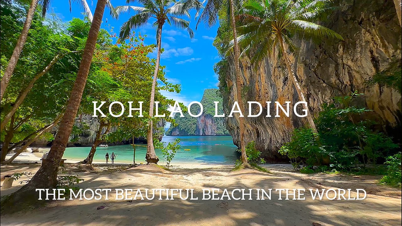 The Most Beautiful Beach in the World is in Thailand! 4K ULTRA HD