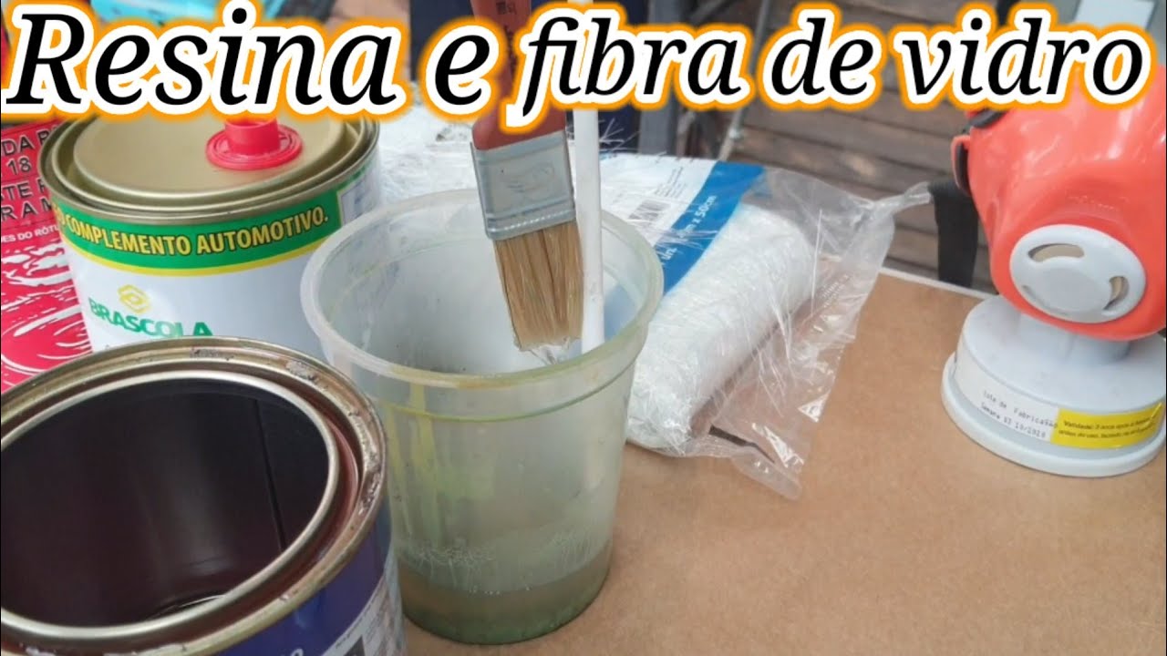 como catalisar e usar resina para laminação
