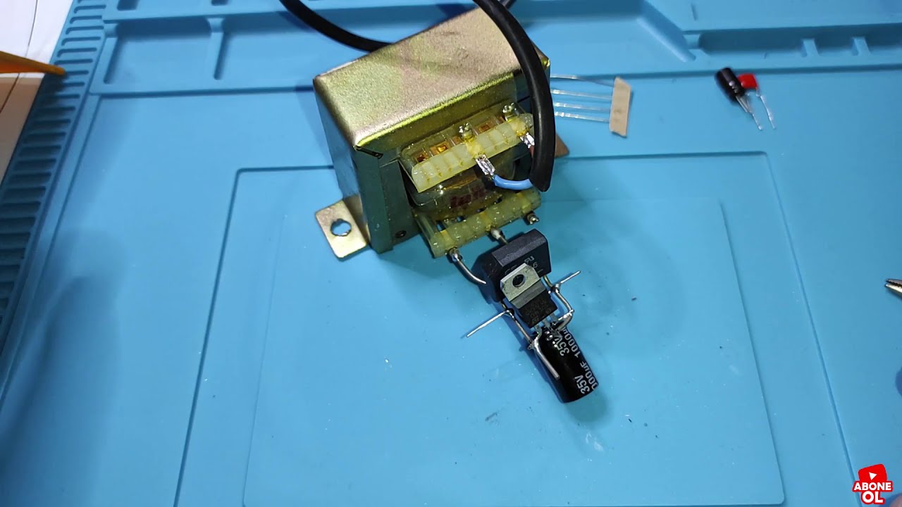 AC DC DÖNÜŞTÜRÜCÜ (TRANSFORMATÖR) / ADAPTÖR NASIL YAPILIR / AC DC ADAPTÖR NE İŞE YARAR