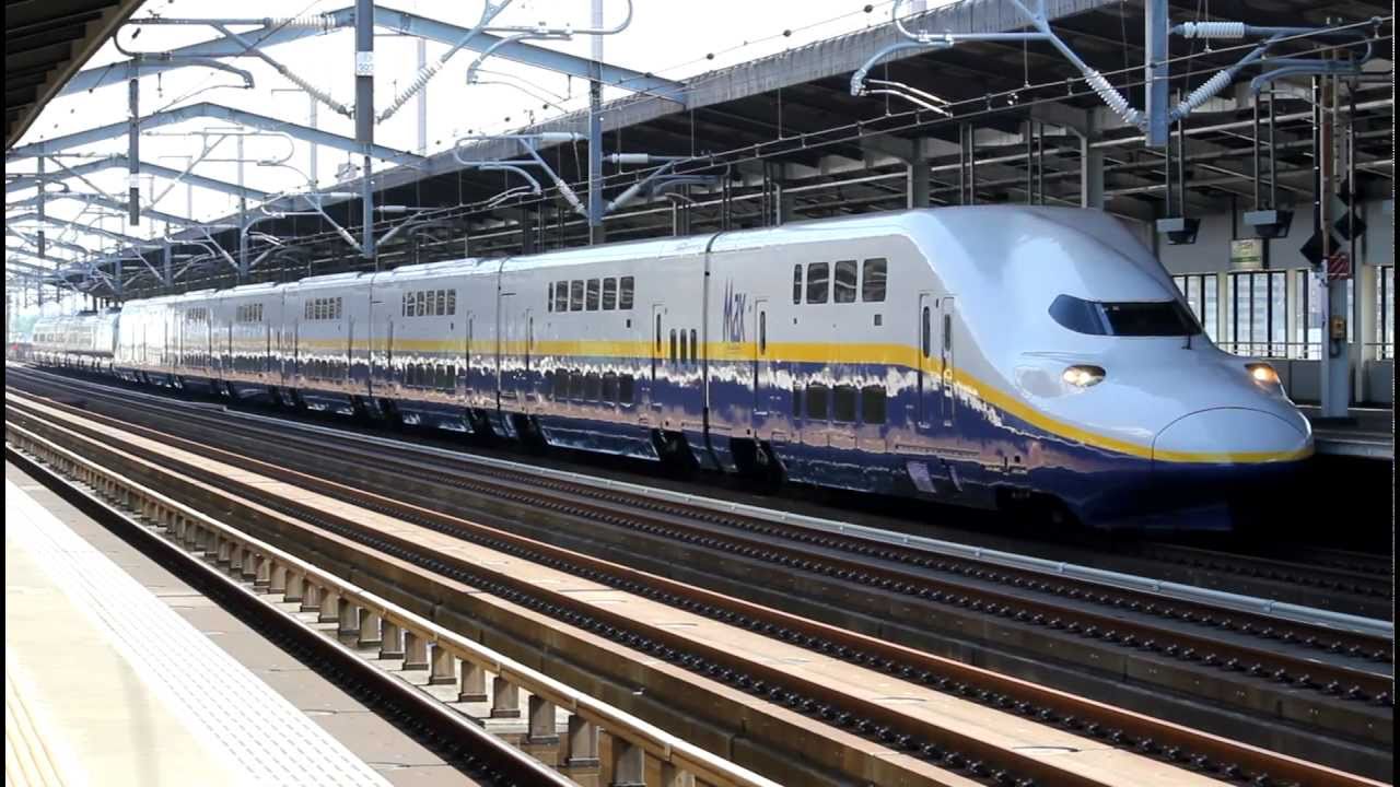 JR東北新幹線　E4系+E3系2000番台　「MAXやまびこ&つばさ10号」　宇都宮発車