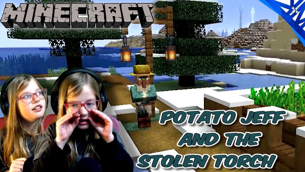 Minecraft Survival #2 | Potato Jeff and the Case of the Stolen Torch
