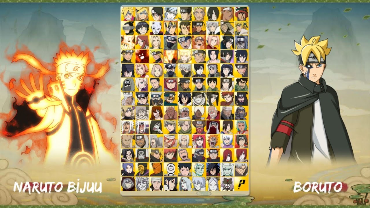 Boruto Infinity Mugen 2 Full Characters Game Offline