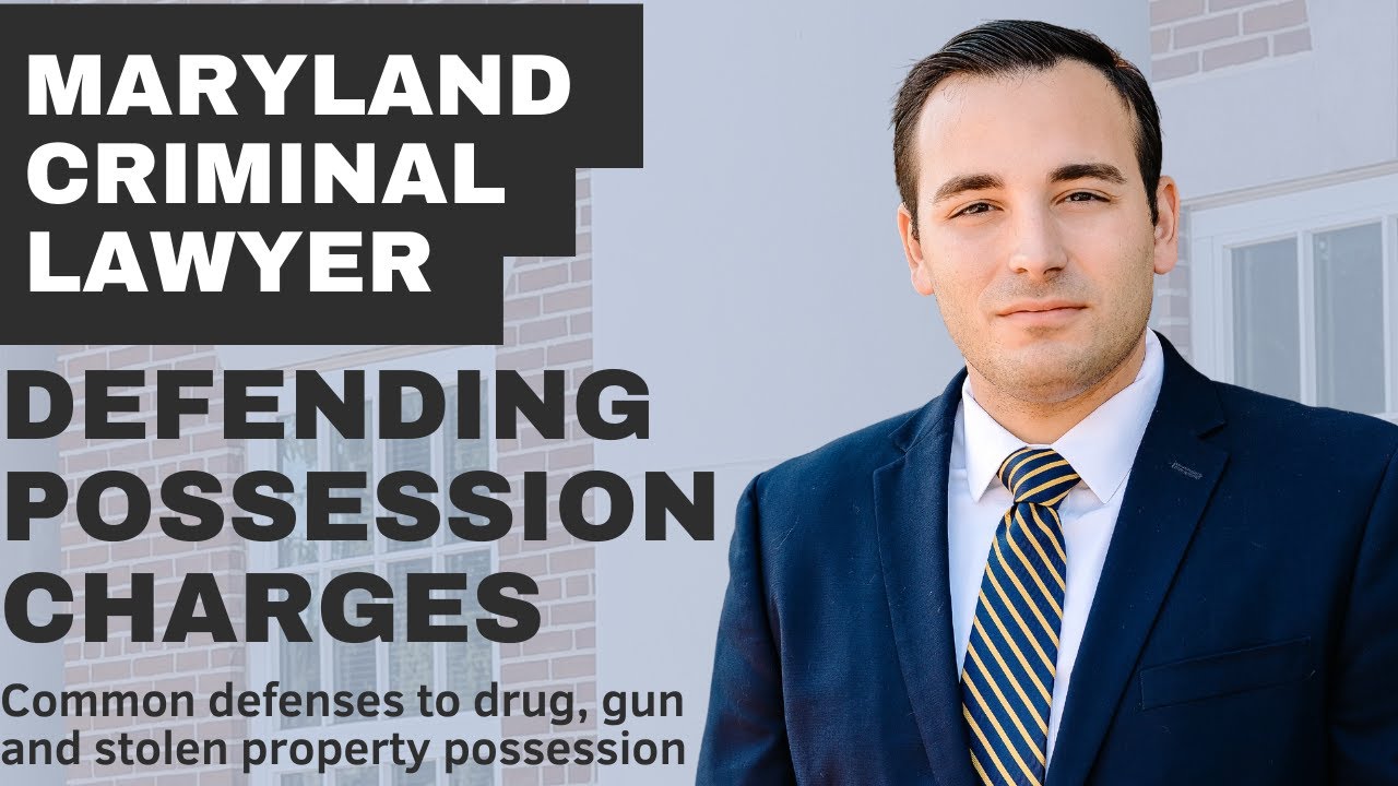 Beat the Charge: Common Defenses to Possession in Maryland - Drugs, Guns, & Stolen Property