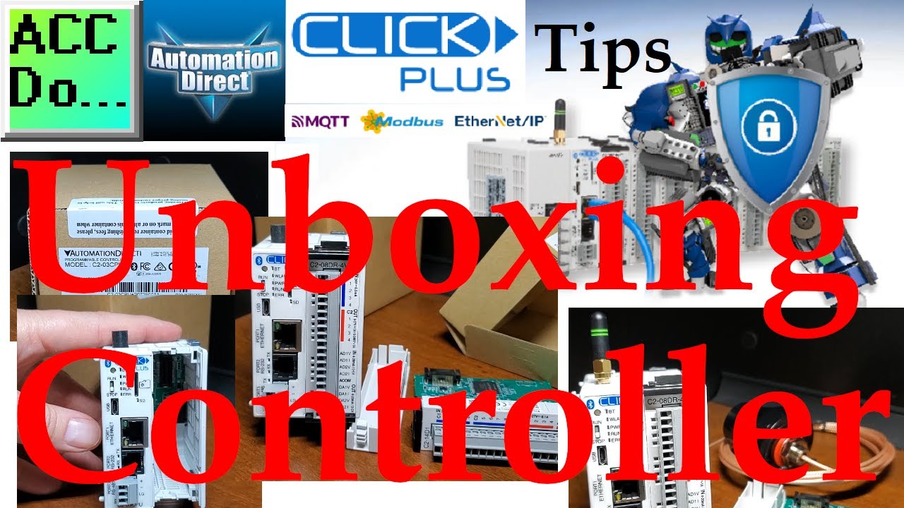 Click Plus PLC Unboxing Controller