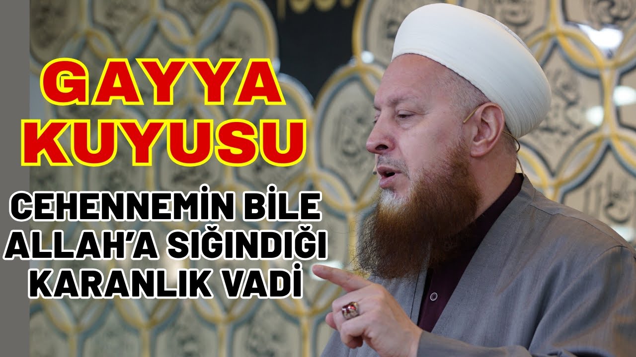 Cennet Ehlinin Cehhemdeki Tanıdığıyla Konuşması | Cehennem Vadilerinin Allaha Sığındığı GAYYA Kuyusu