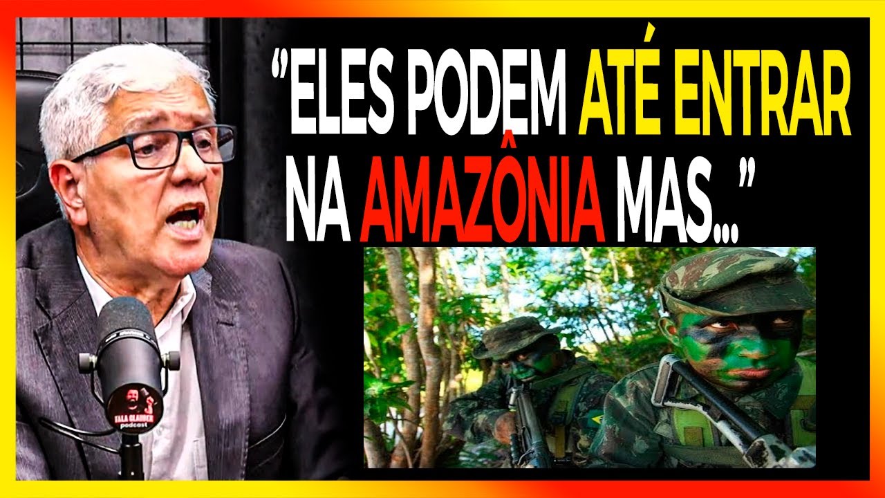 CORONEL GUERRA NA SELVA: ''POSSÍVEL INVASÃO DA AMAZÔNIA''