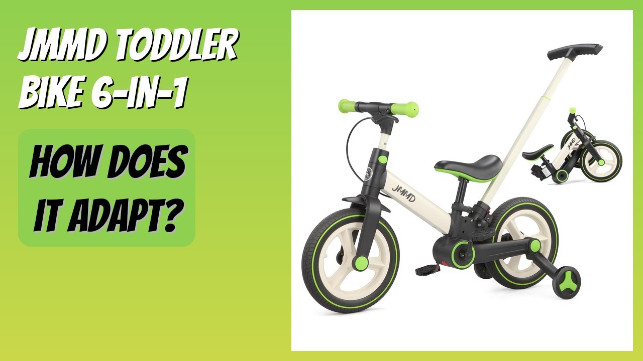 REVIEW (2026): JMMD Toddler Bike 6-in-1. Features