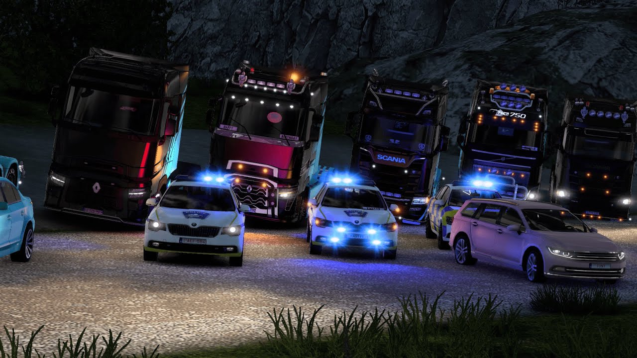 TruckersMP Game Moderator | Police Patrol in C-D #3