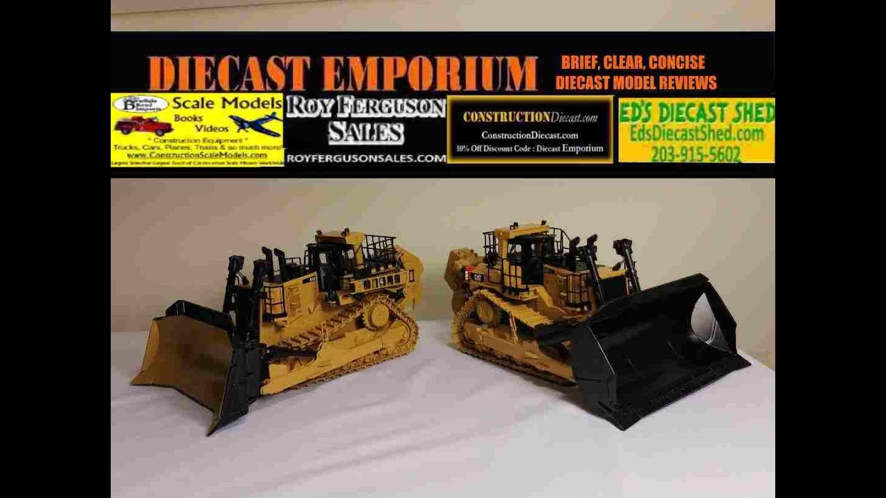 Diecast Masters Caterpillar D11T and D11T Carrydozer