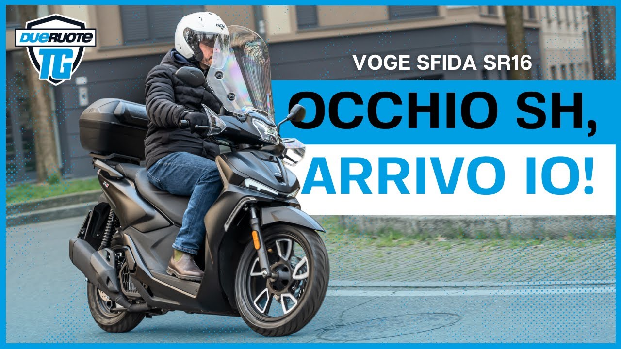 DueruoteTG #232 - Voge Sfida SR16, assalto all'SH 125