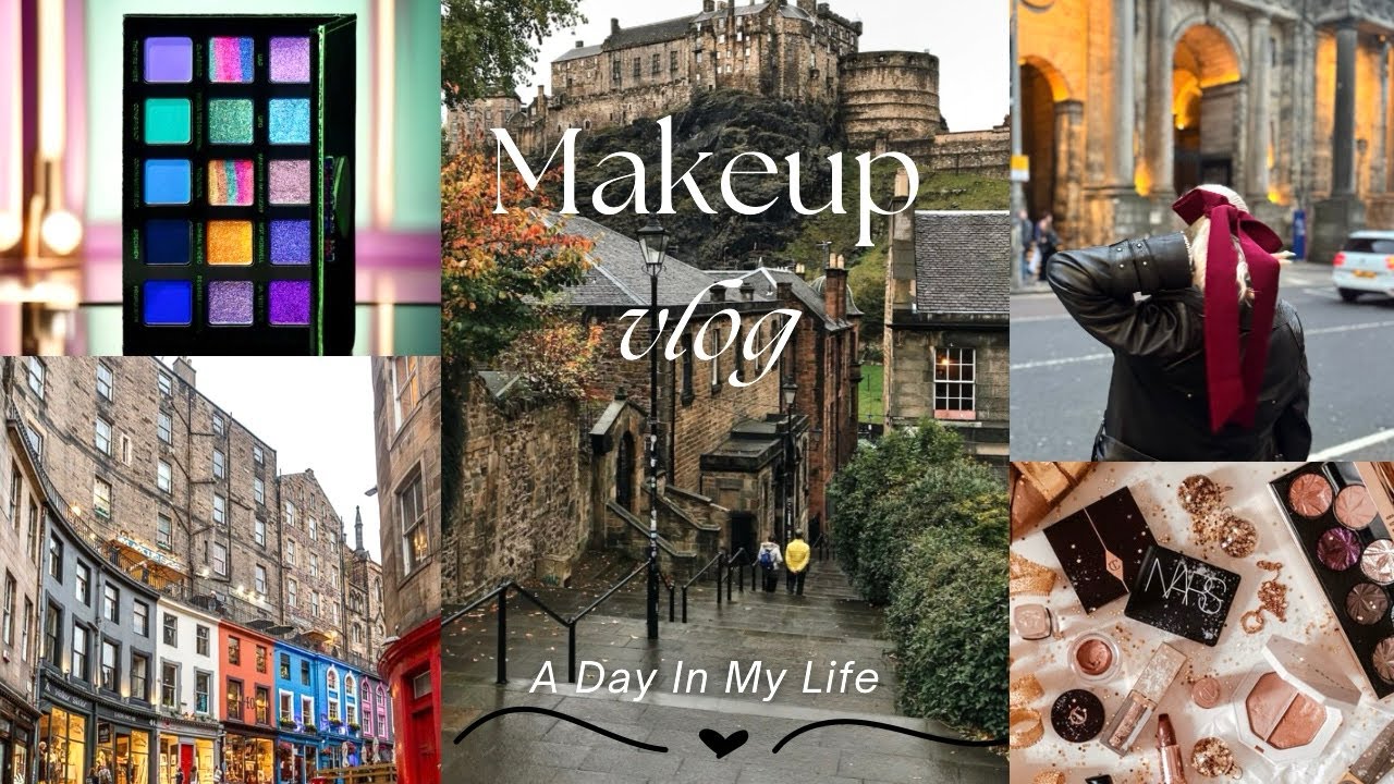 GRWM Soft makeup and Edinburgh vlog | Макіяжний влог #makeup #foryou #new #aesthetic #travel #beauty
