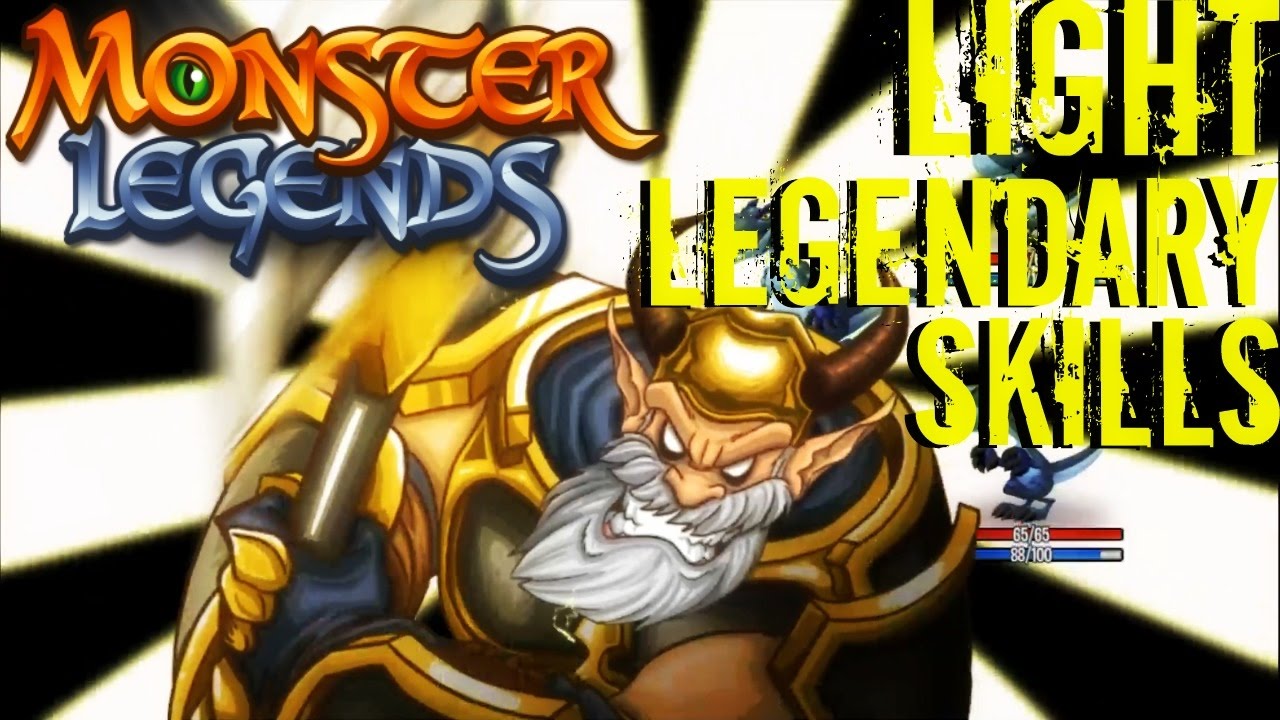 Monster Legends | All Light Legendary Monsters Special Skills | Ultimate Attacks