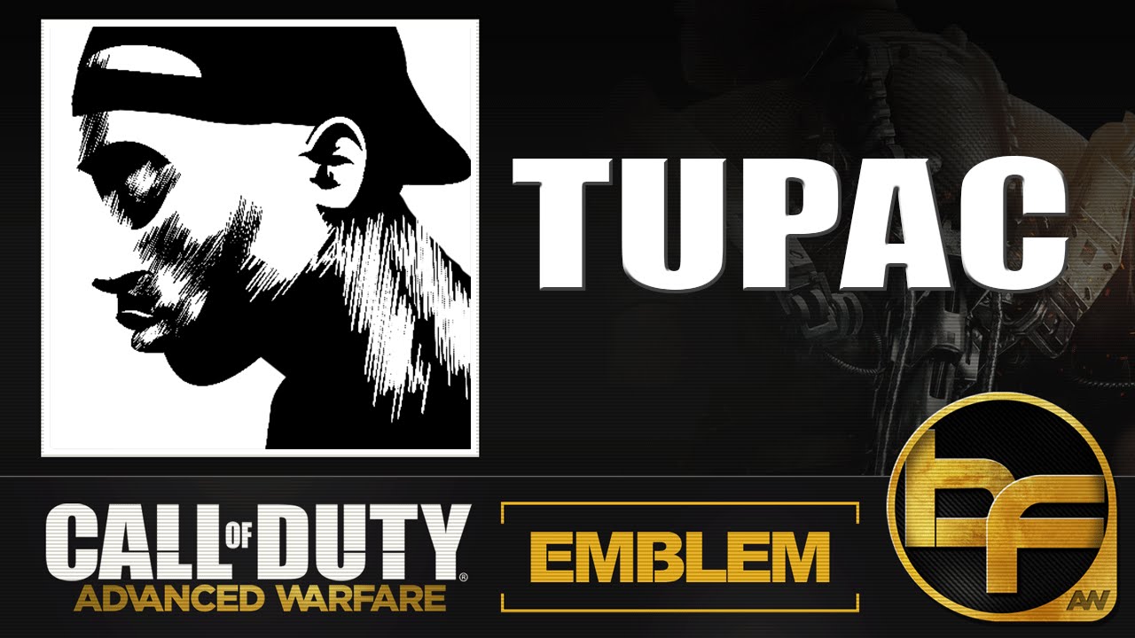 COD Advanced Warfare Emblem Tutorial #46 - Tupac