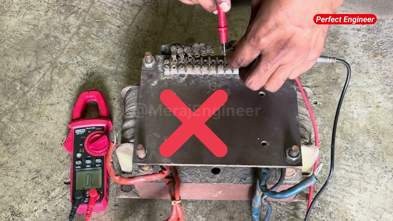 10 KVA Prakash Alternator Booster Uninstalling  | Perfect Engineer