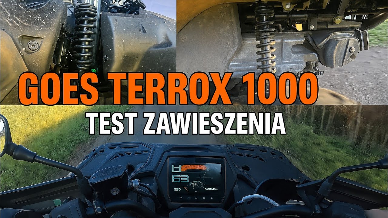 GOES TERROX 1000 CFMOTO 850 Zawieszenie olejowe. Jakie jest? Jak pracuje?