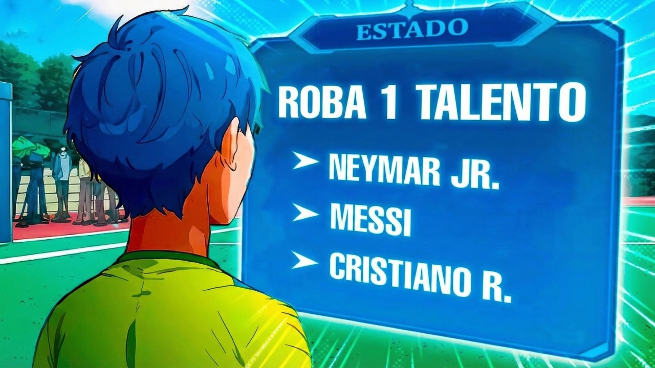 Todos Se Reían De Él Hasta Que Robó Las Habilidades De Los DIOSES Del Fútbol Y Destruyó A Todos