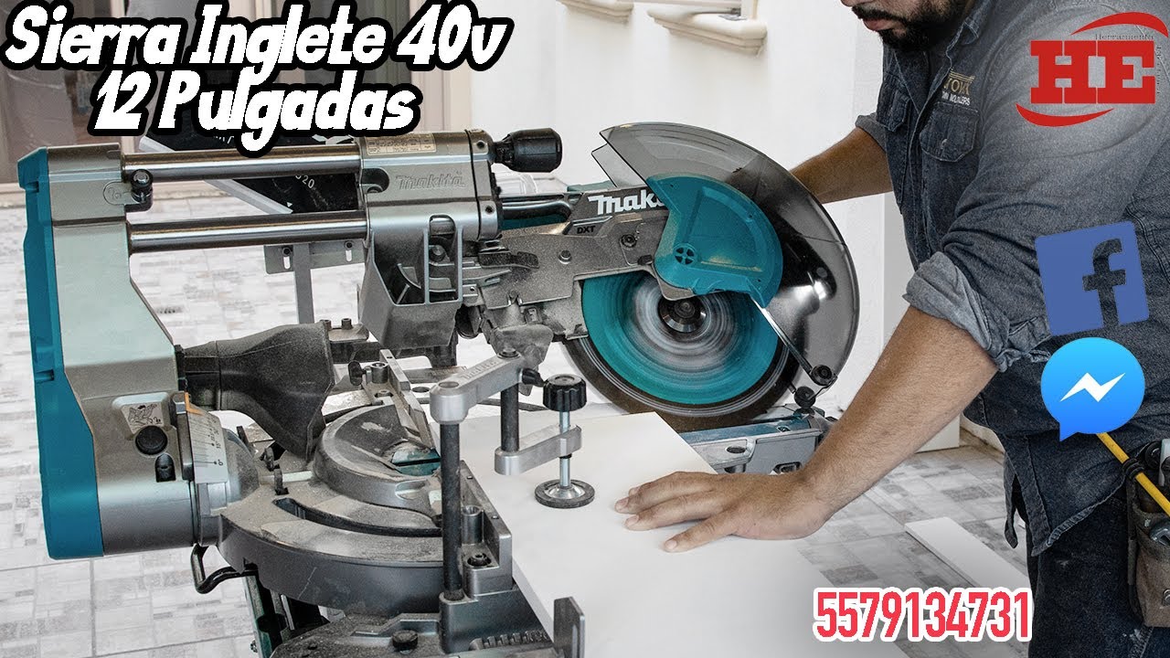 Sierra de Inglete 12´ 40v Makita