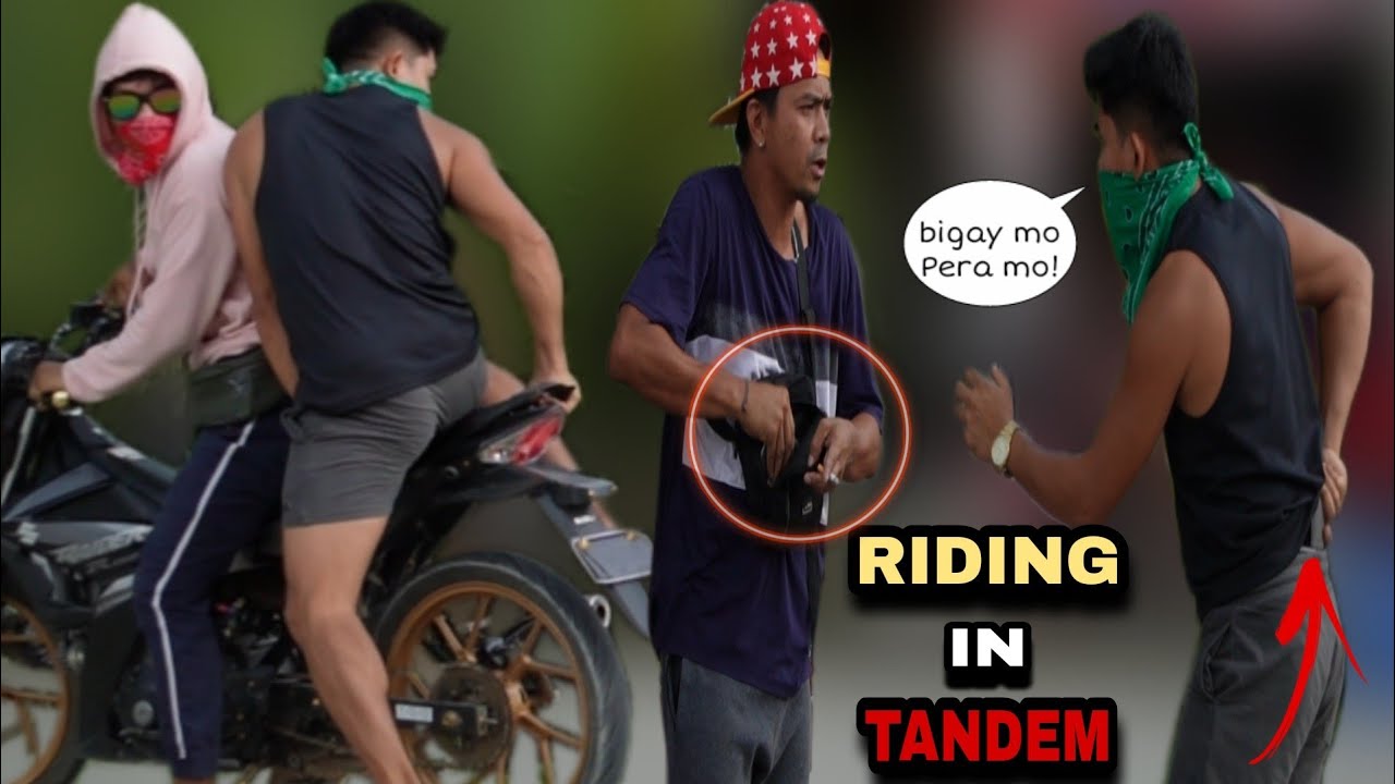FAKE RIDING IN TANDEM 