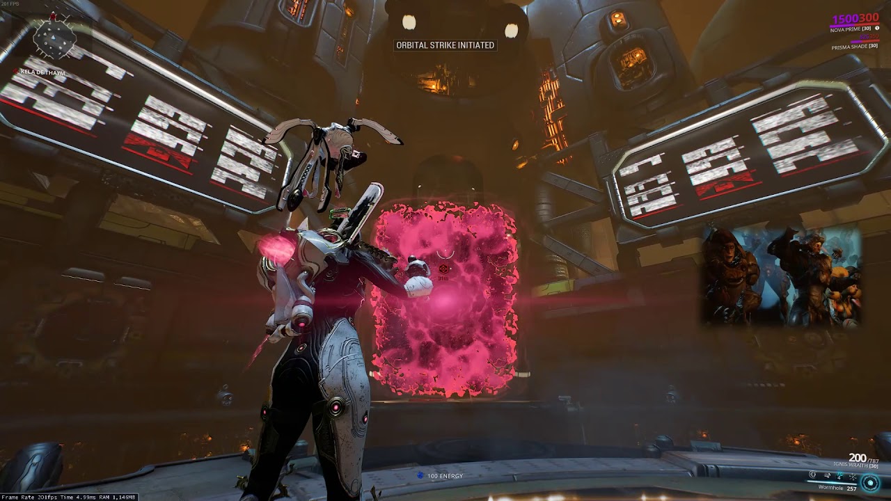 Warframe Speedrun: Kela de Thaym 1m 52s IGT PB
