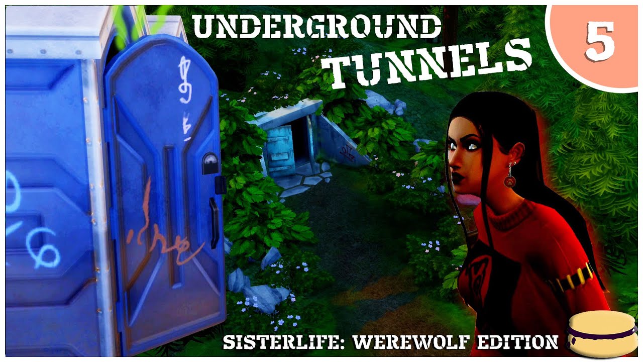 What are in the Moonwood Mill Tunnels? | Sisterlife: Werewolf Edition Ep. 5 | The Sims 4