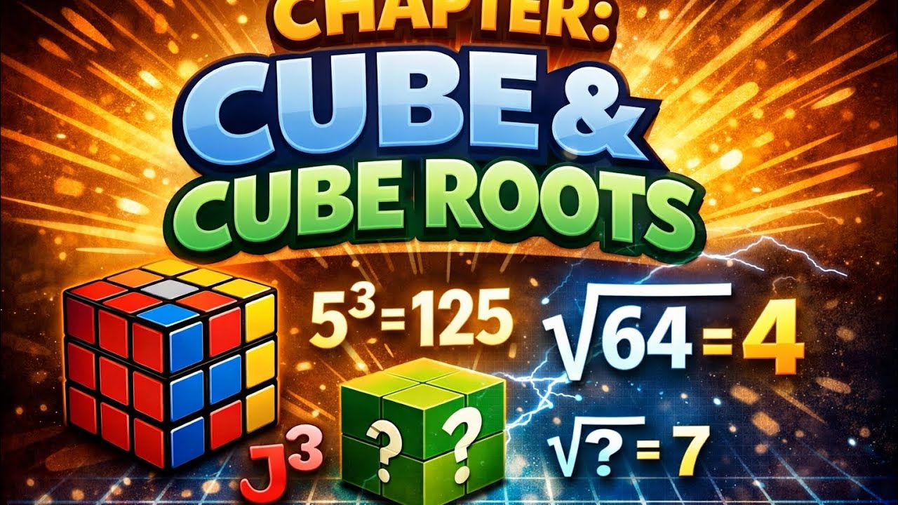 Cube and cube root ko ट्रिक से निकालना सीखे 