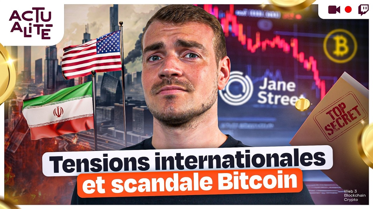 Frappes en Iran, scandale Jane Street et rachat de PayPal par Stripe | Hasheur Live