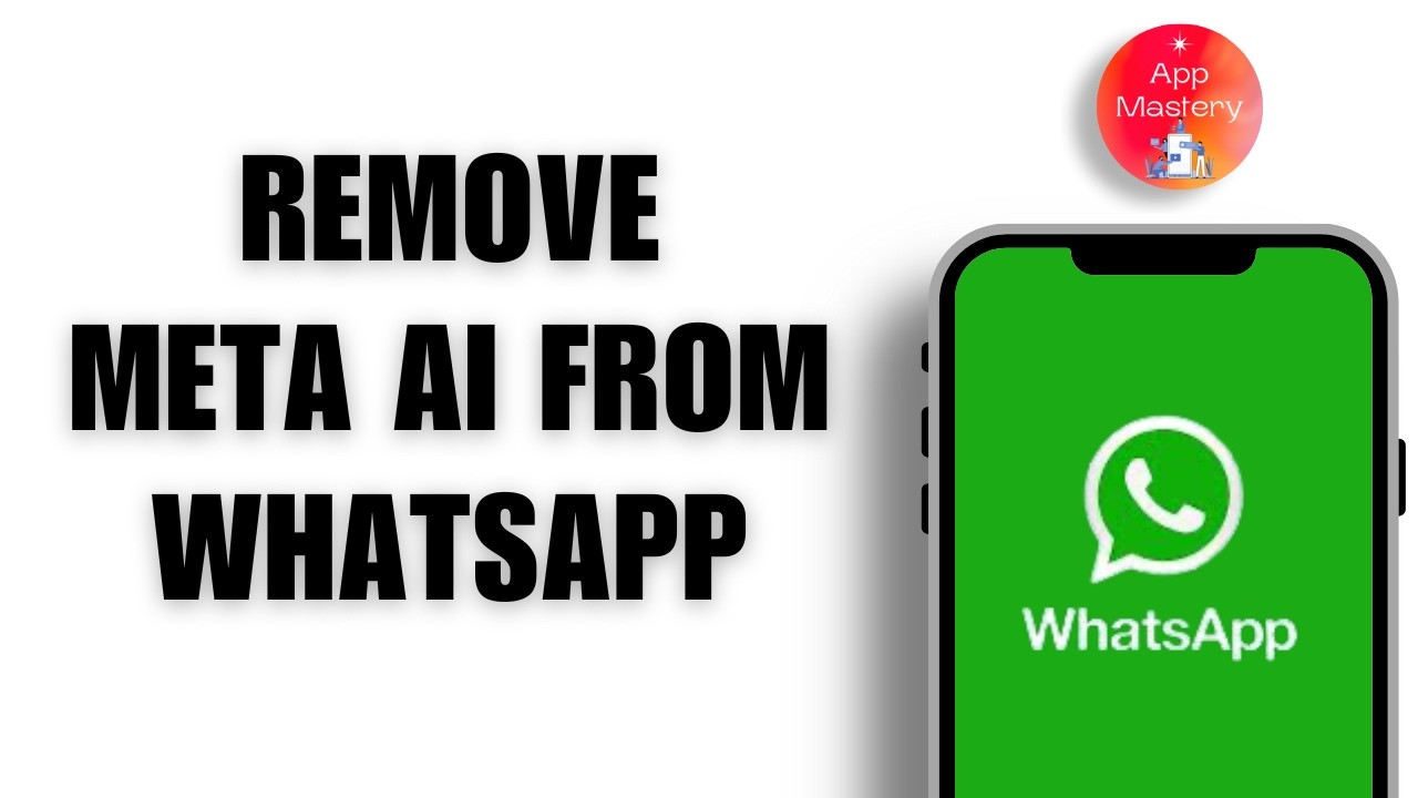 Remove Meta AI from WhatsApp NOW! |  iPhone & Android Fix That Works