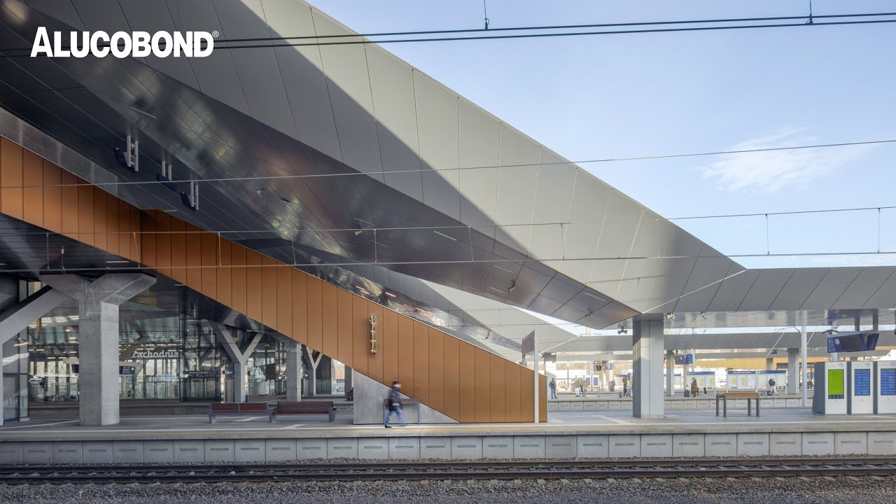 Warsaw Zachodnia Station, Poland // ALUCOBOND®