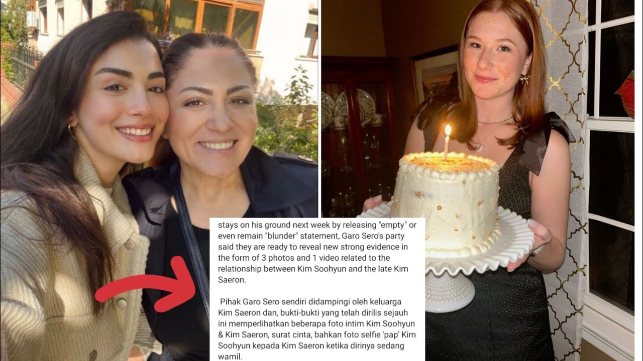 Özge Yağız's speech on mother's birthday: