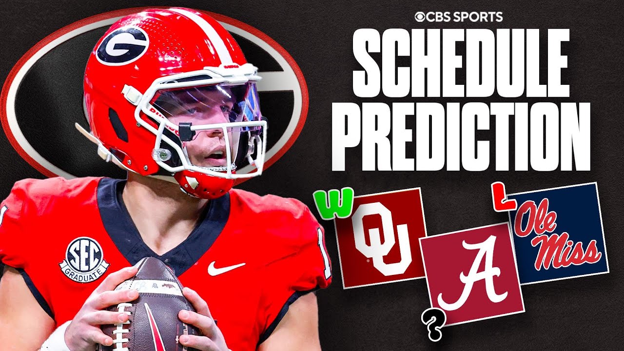 Georgia Bulldogs 2026 Season Preview + Schedule Prediction game-by-game ✅