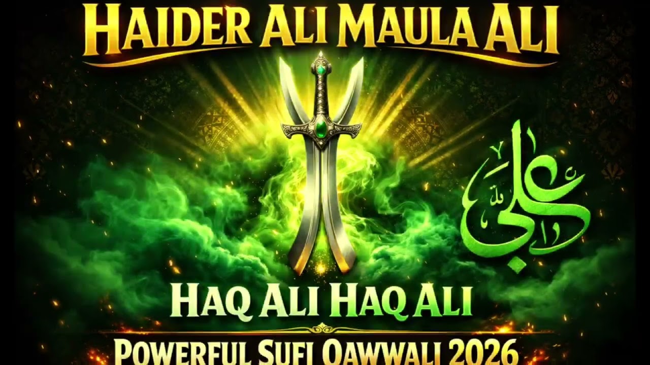 Haider Ali Maula Ali | Haq Ali Haq Ali | Powerful Sufi Qawwali 2026 | Ya Ali