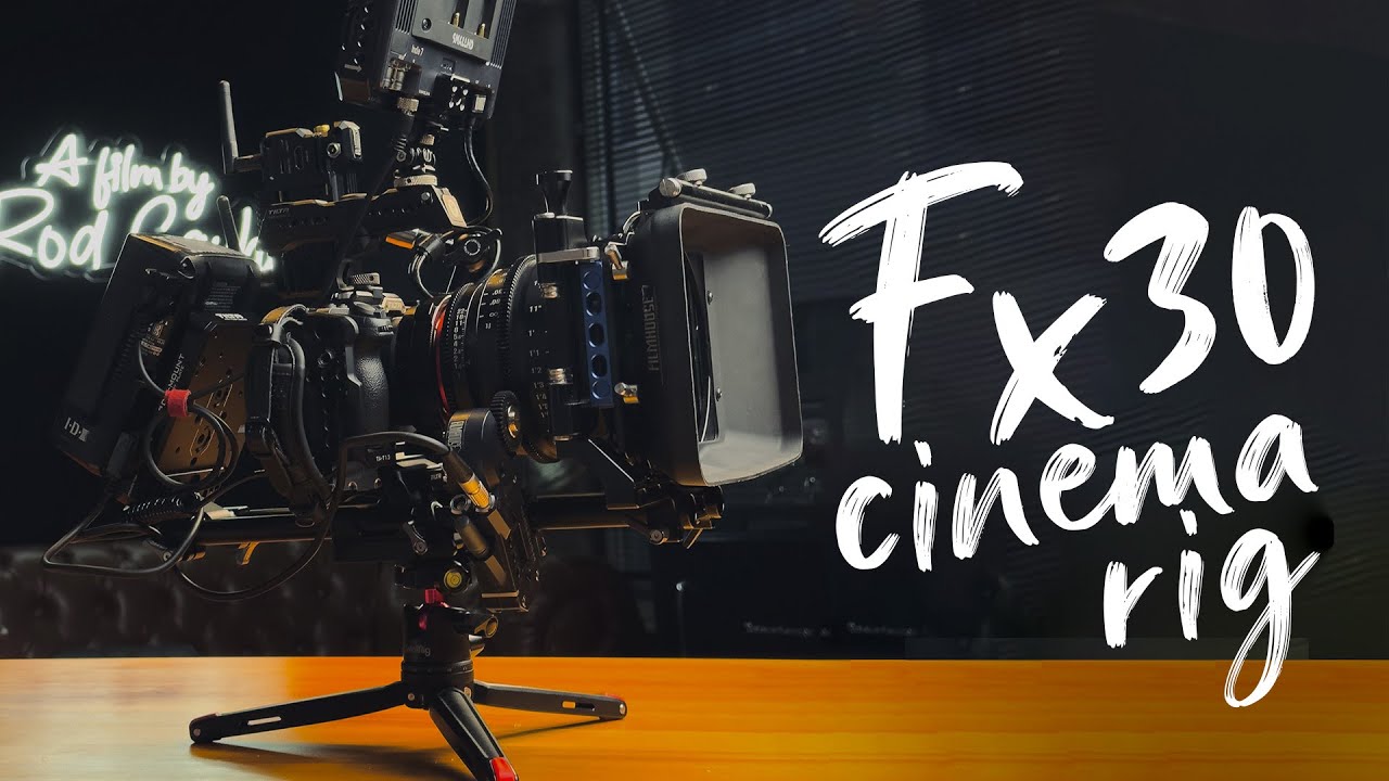 SONY FX30 ON STEROIDS: Transformando numa camera de CINEMA!