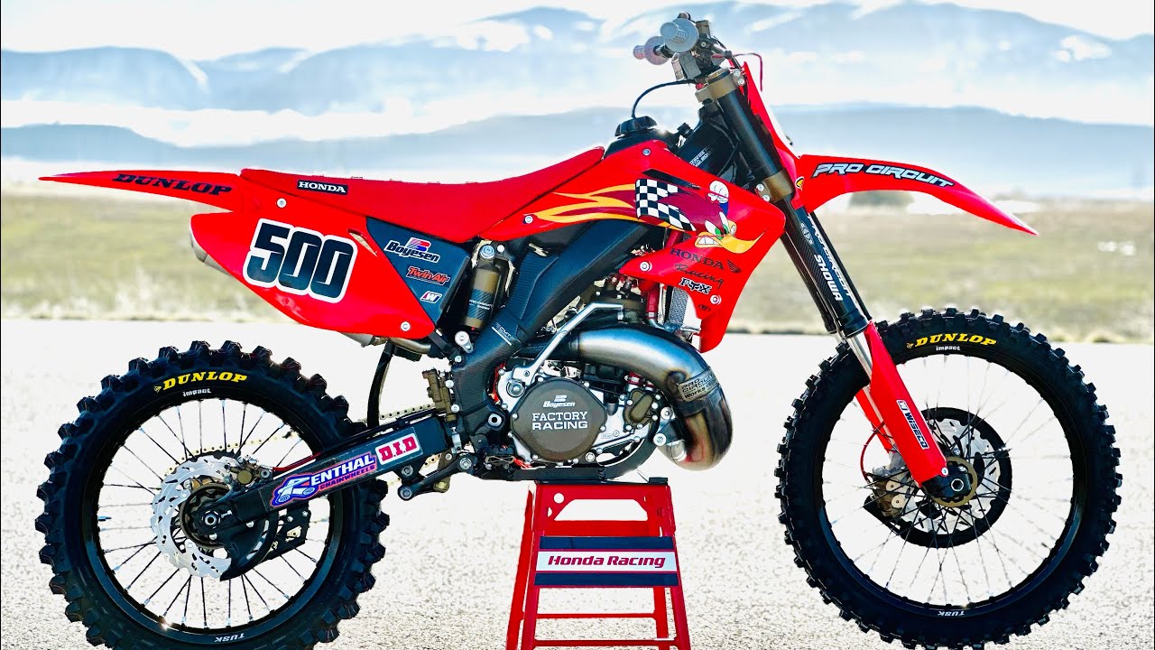 5 Minute Dirt Bike Build! Timelapse CR500 Aluminum Frame Conversion | CR500AF