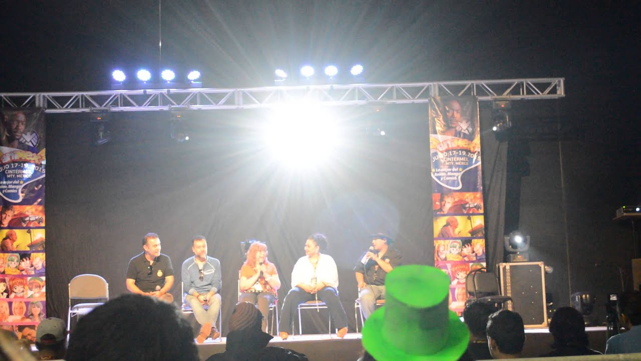 ANIMEX 2015 MTY Laura Torres, Mario Castañeda, Rocío Garcel & René García 1