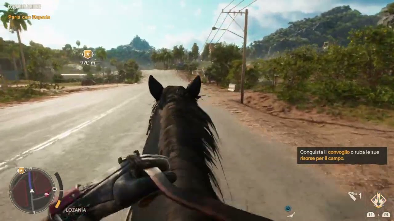 Far Cry 6  Gameplay  a cavallo