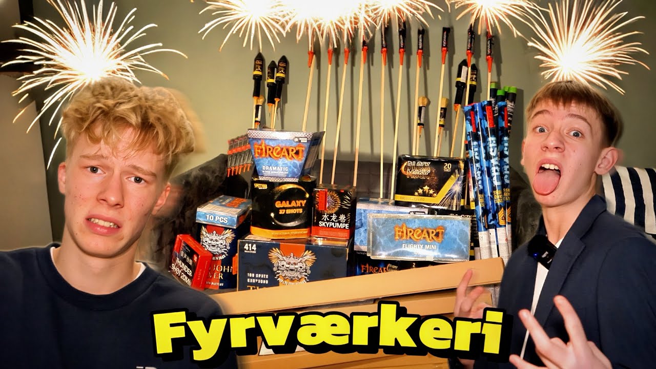 Fyrværkeri Indkøbstur!!! (2025)