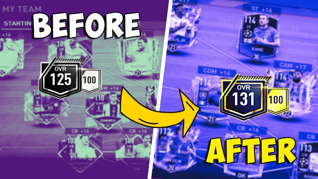 I Upgraded My Squad To 131 OVR In Fifa Mobile 23