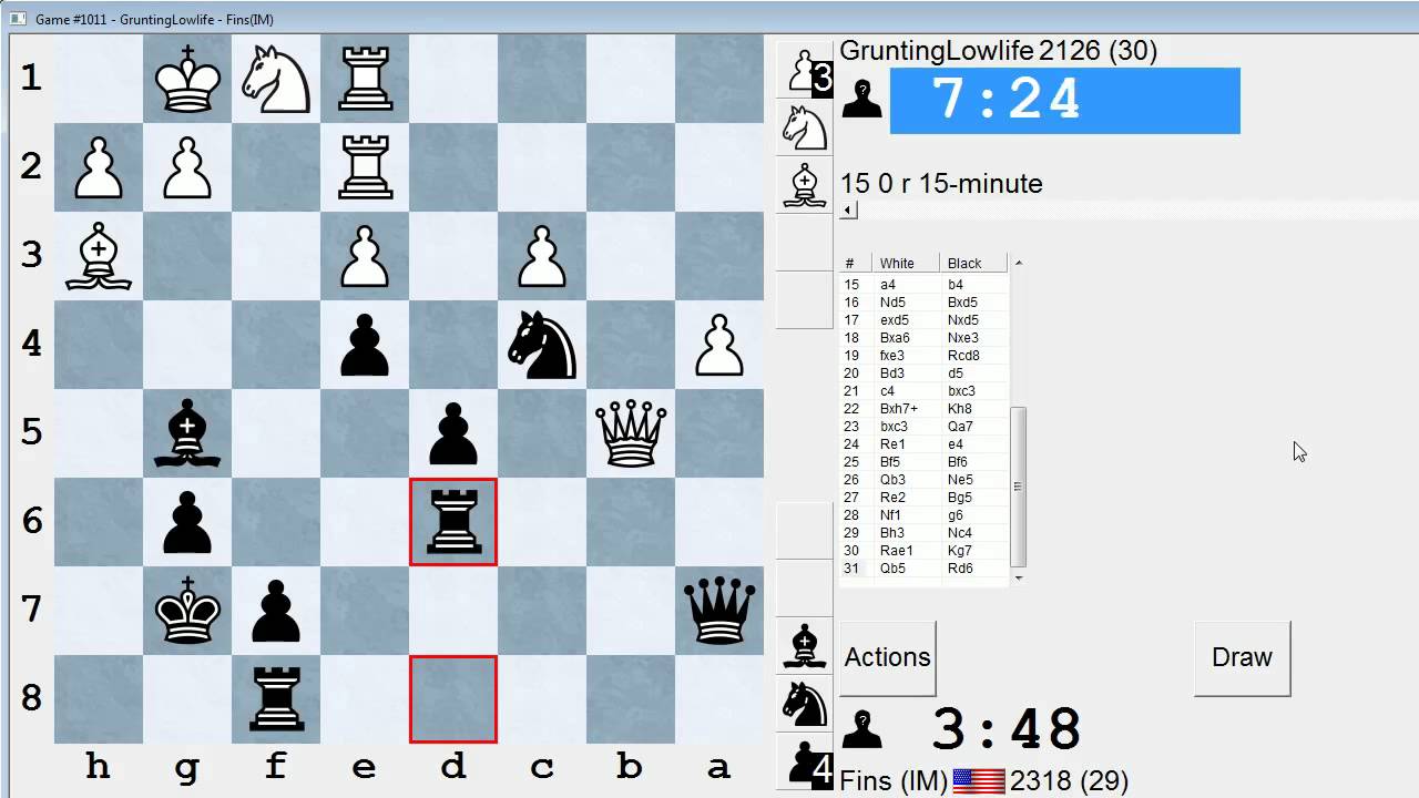 Standard Chess #111: GruntingLowlife vs. IM Bartholomew (Sicilian Defense)