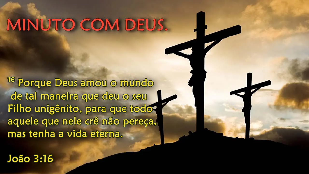 DEUS ENTREGOU SEU ÚNICO FILHO, PARA SALVAR TODO PECADOR.